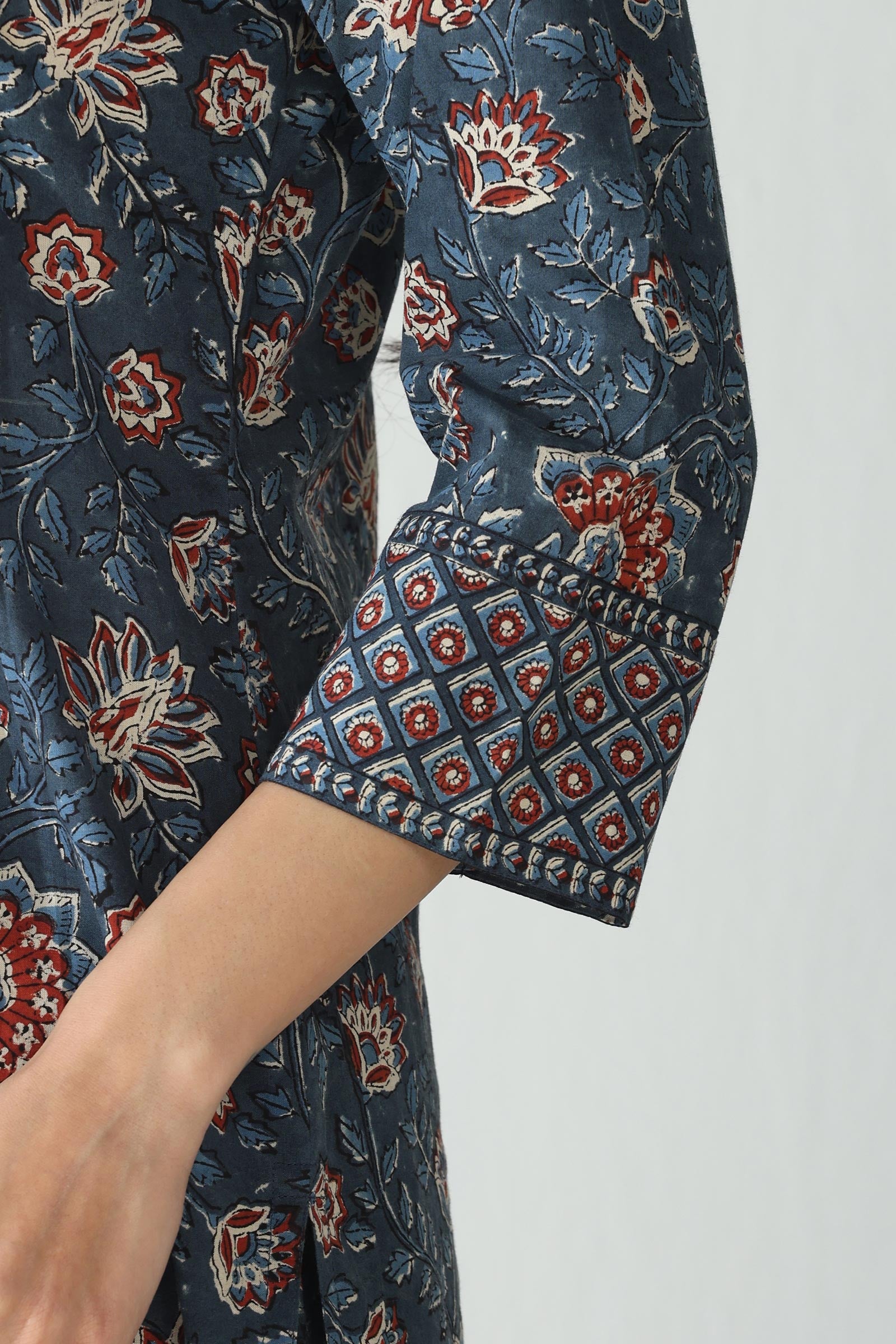 Sehra Yasmina Bagru Kurta