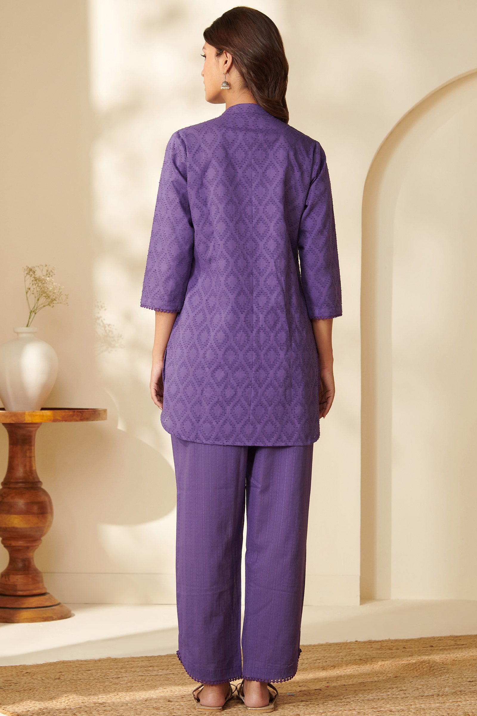 Surplus: Roza Parisa Purple Co-Ord Set
