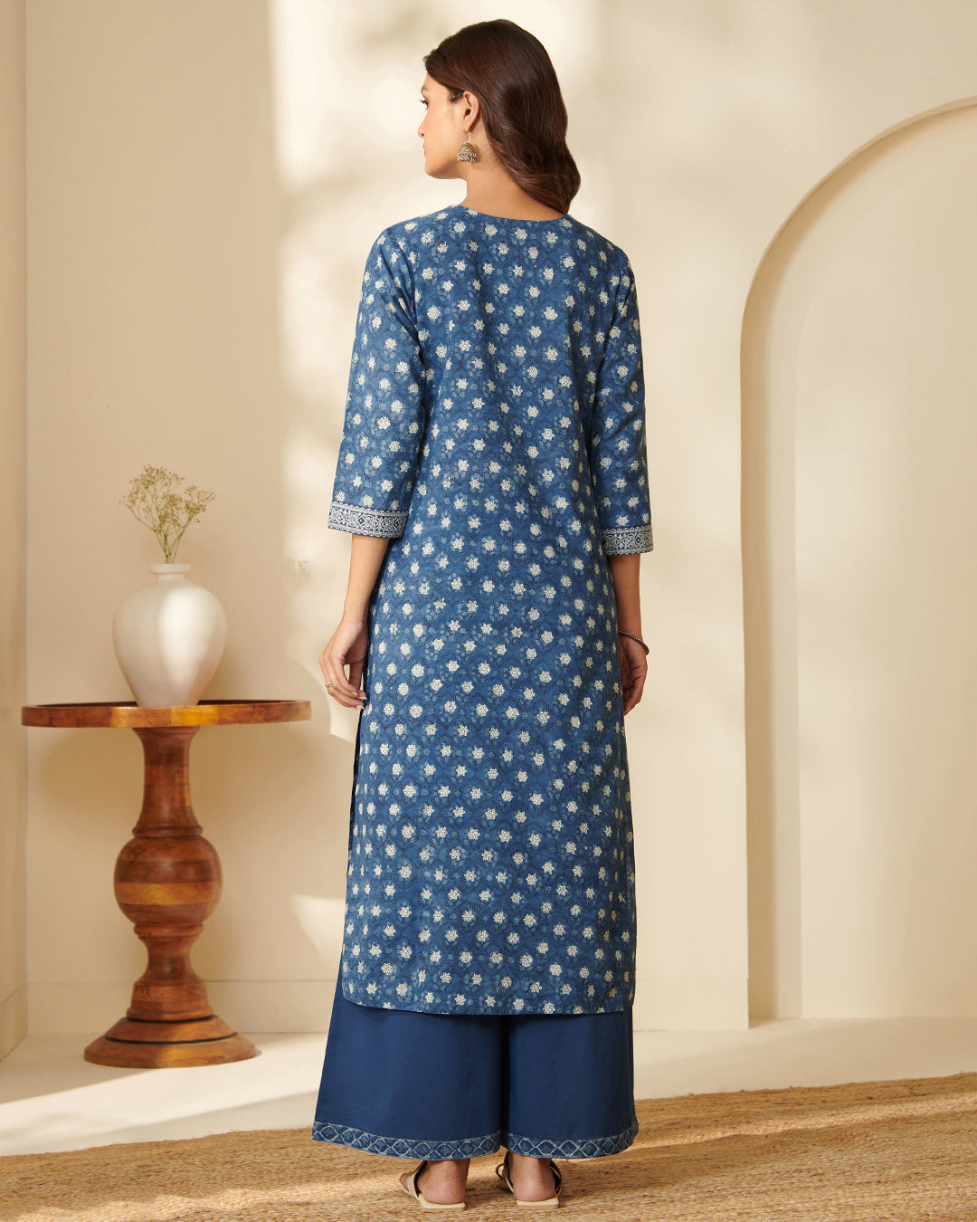 Sehra Fareena Bagru Kurta