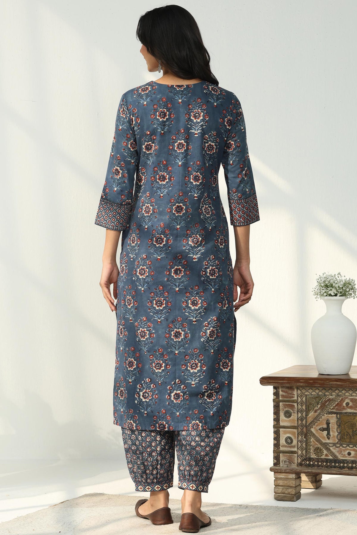 Sehra Wahida Bagru Kurta