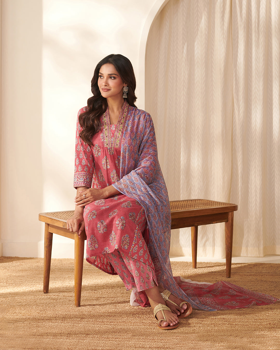 Gulbarg Fida Sanganeri Kurta