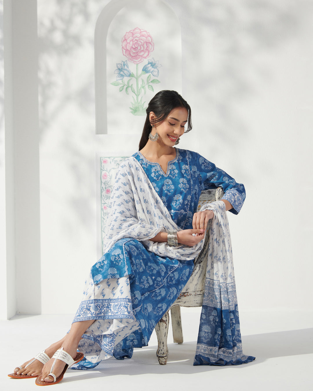 Neelofar Zunaira Sanganeri Kurta