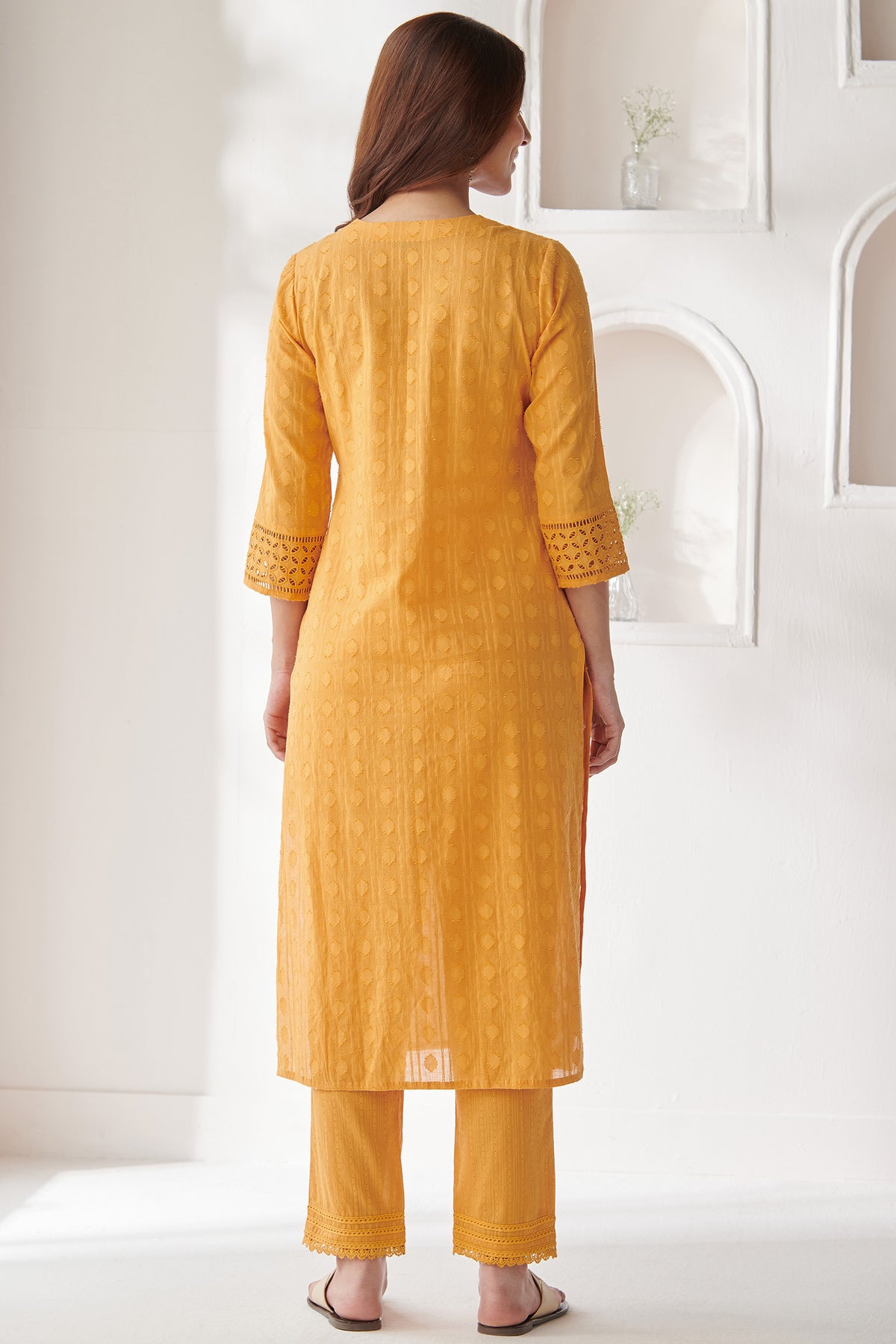 Roza Adira Yellow Kurta