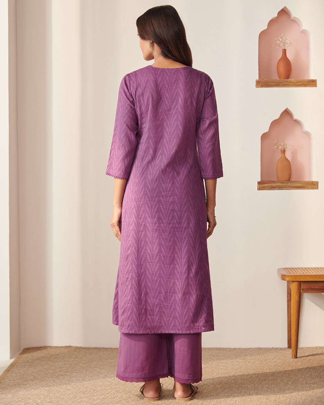 Roza Aasma Mauve Kurta