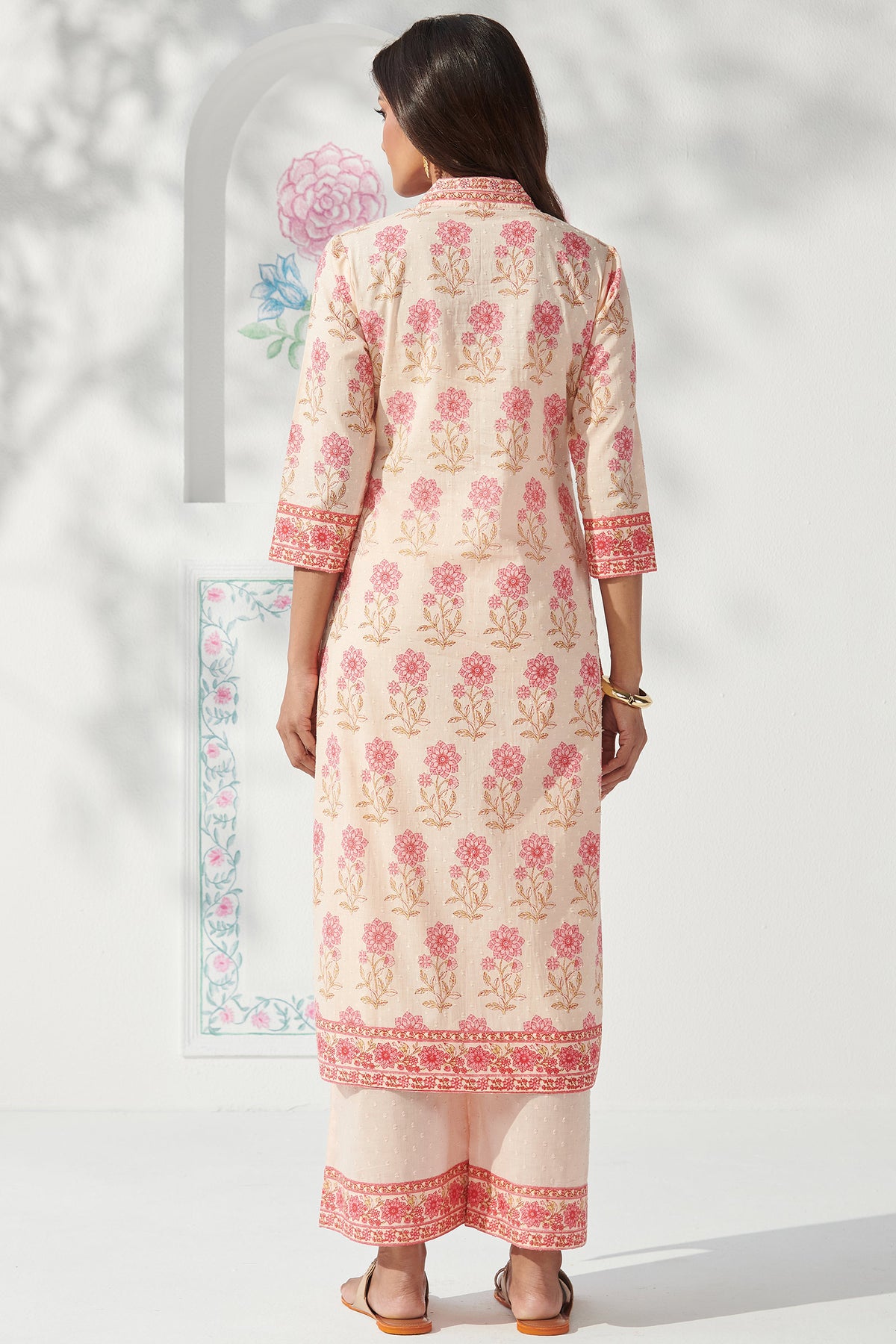 Gulbahar Gulbano Sanganeri Kurta