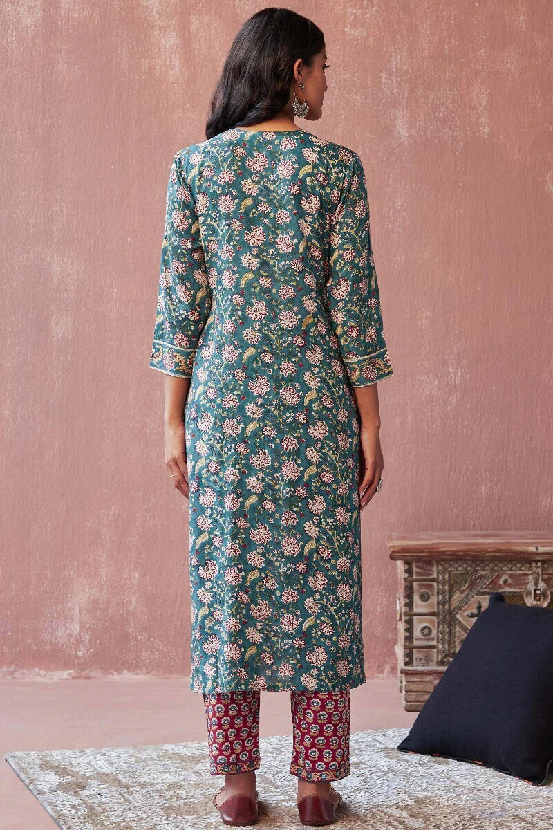 Gauhar Ruhi Sanganeri Kurta
