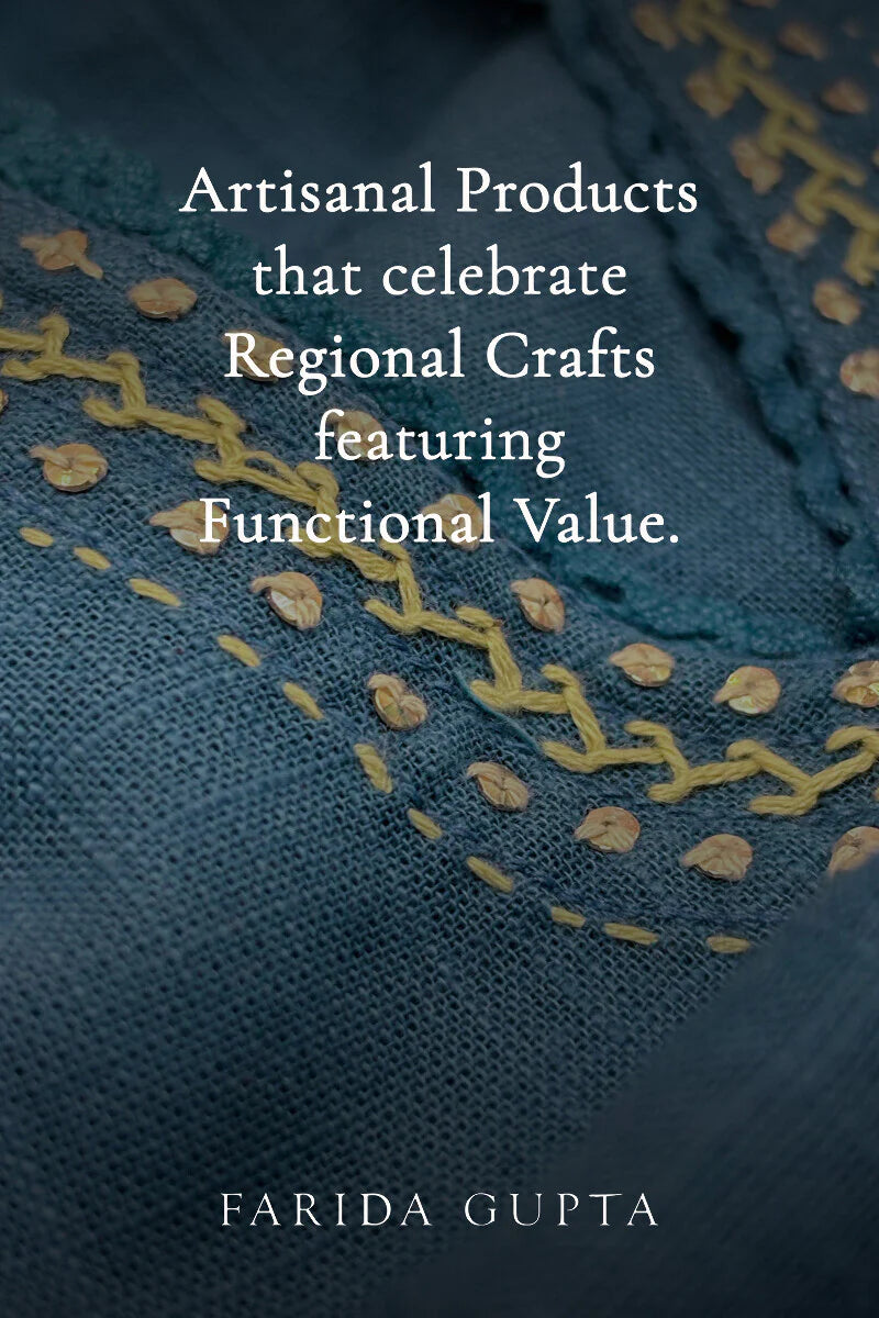 Surplus: Roza Zara Blue Kurta