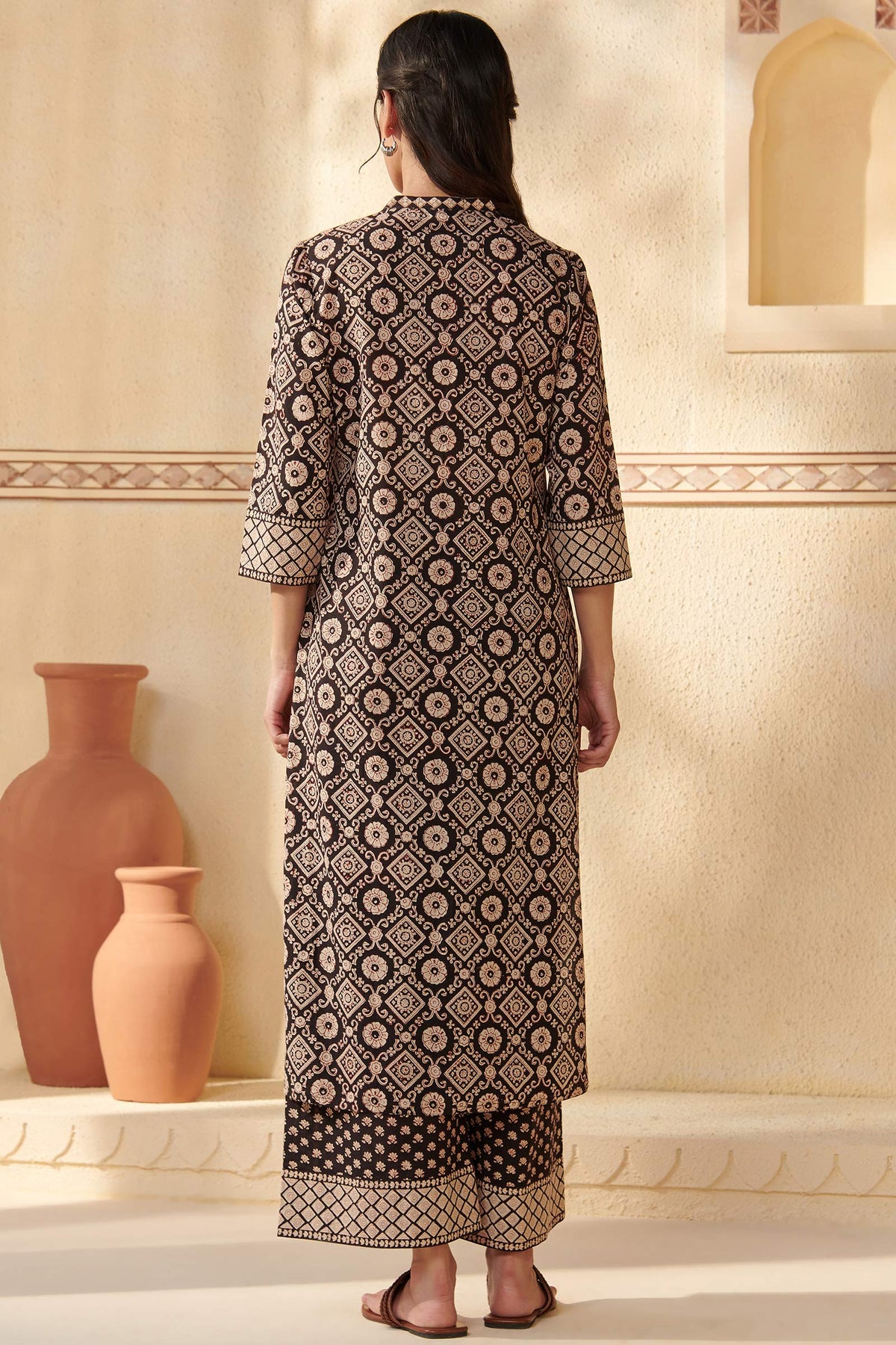 Sehra Alisha Bagru Kurta