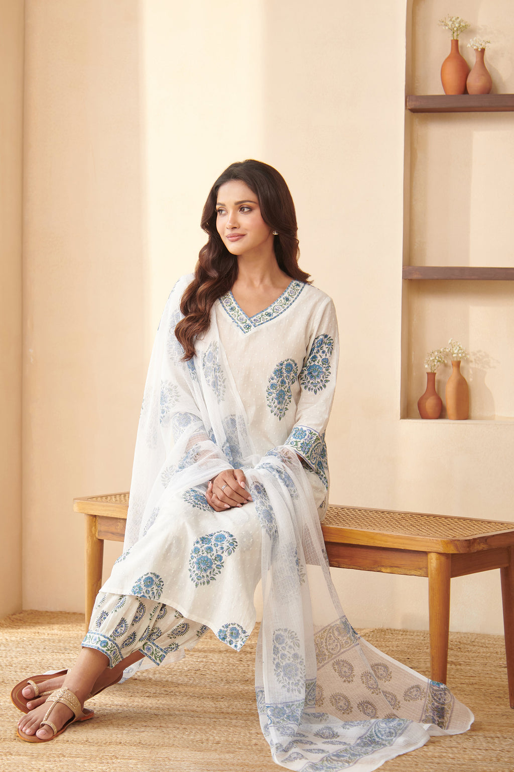 Gulbarg Ria Sanganeri Kurta