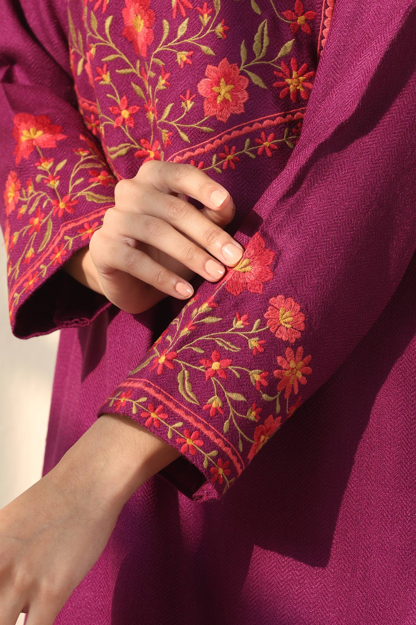 Naadirah Faiza Faux Wool Kurta