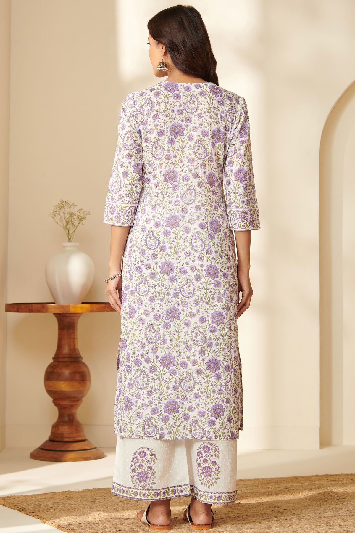 Gulbarg Azrah Sanganeri Kurta