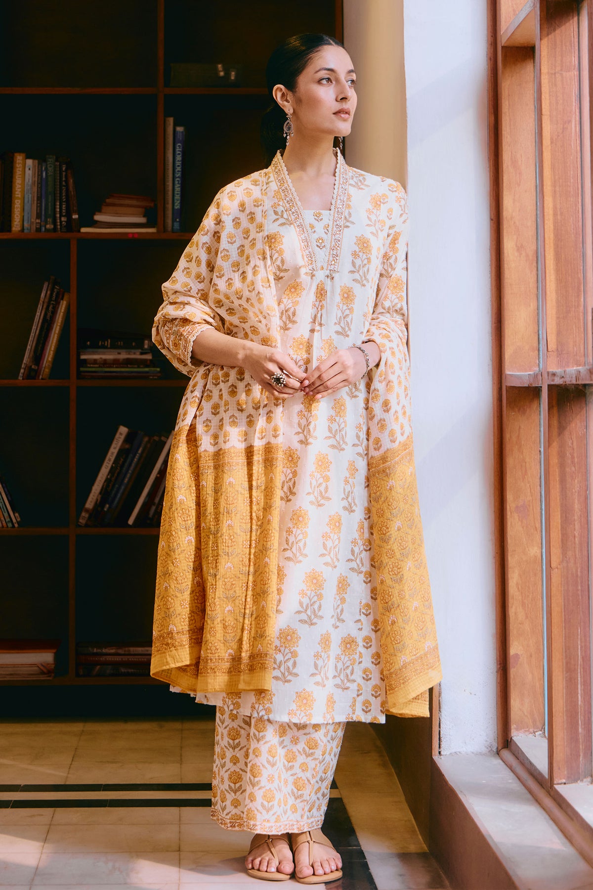 Gulbahar Tazmeen Sanganeri Kurta
