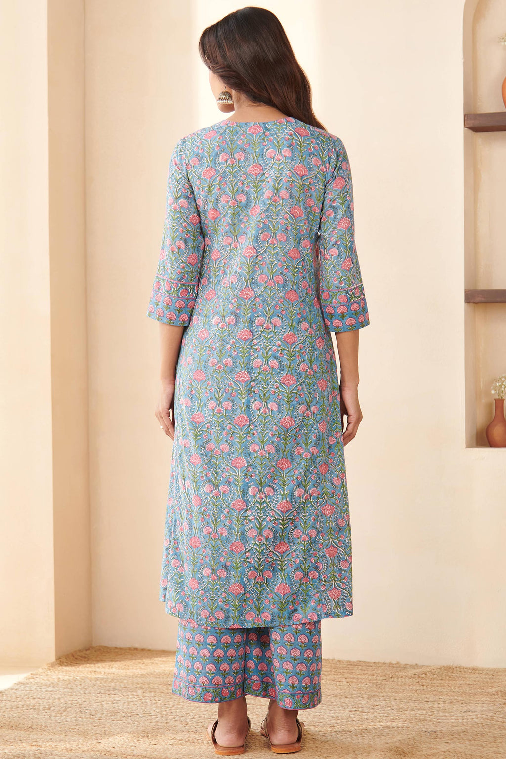Gulbarg Kaira Sanganeri Kurta