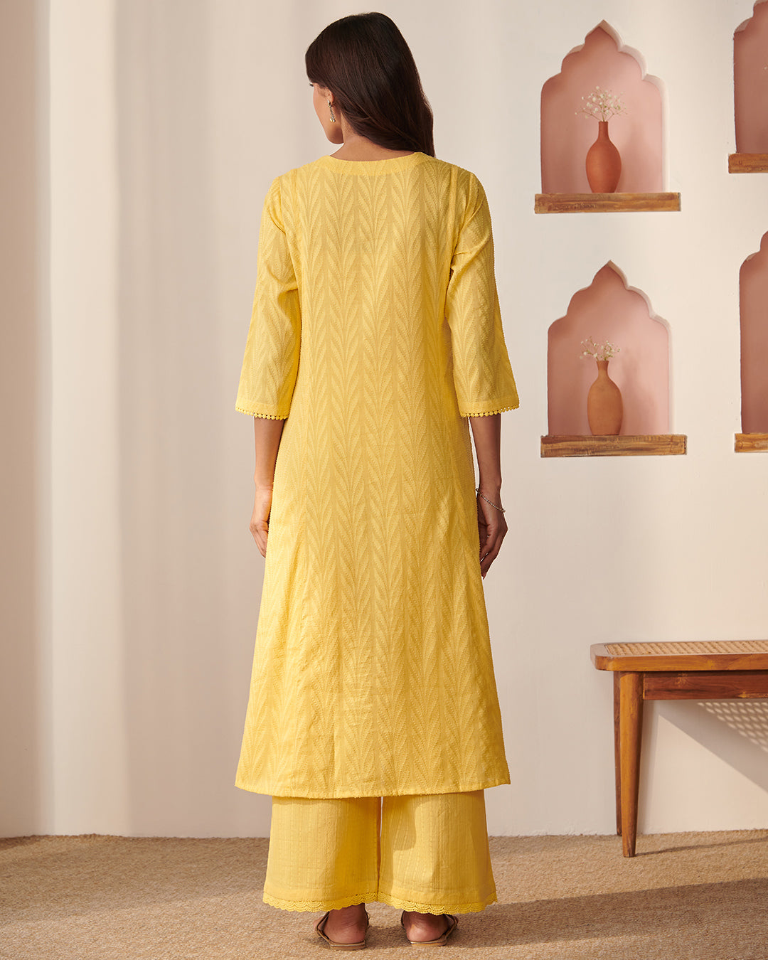 Roza Darya Daffodil Yellow Kurta