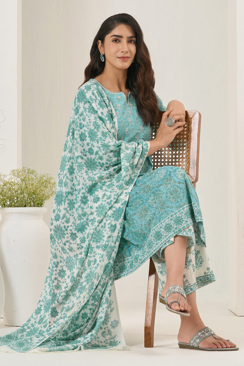 Neelofar Shireen Sanganeri Kurta