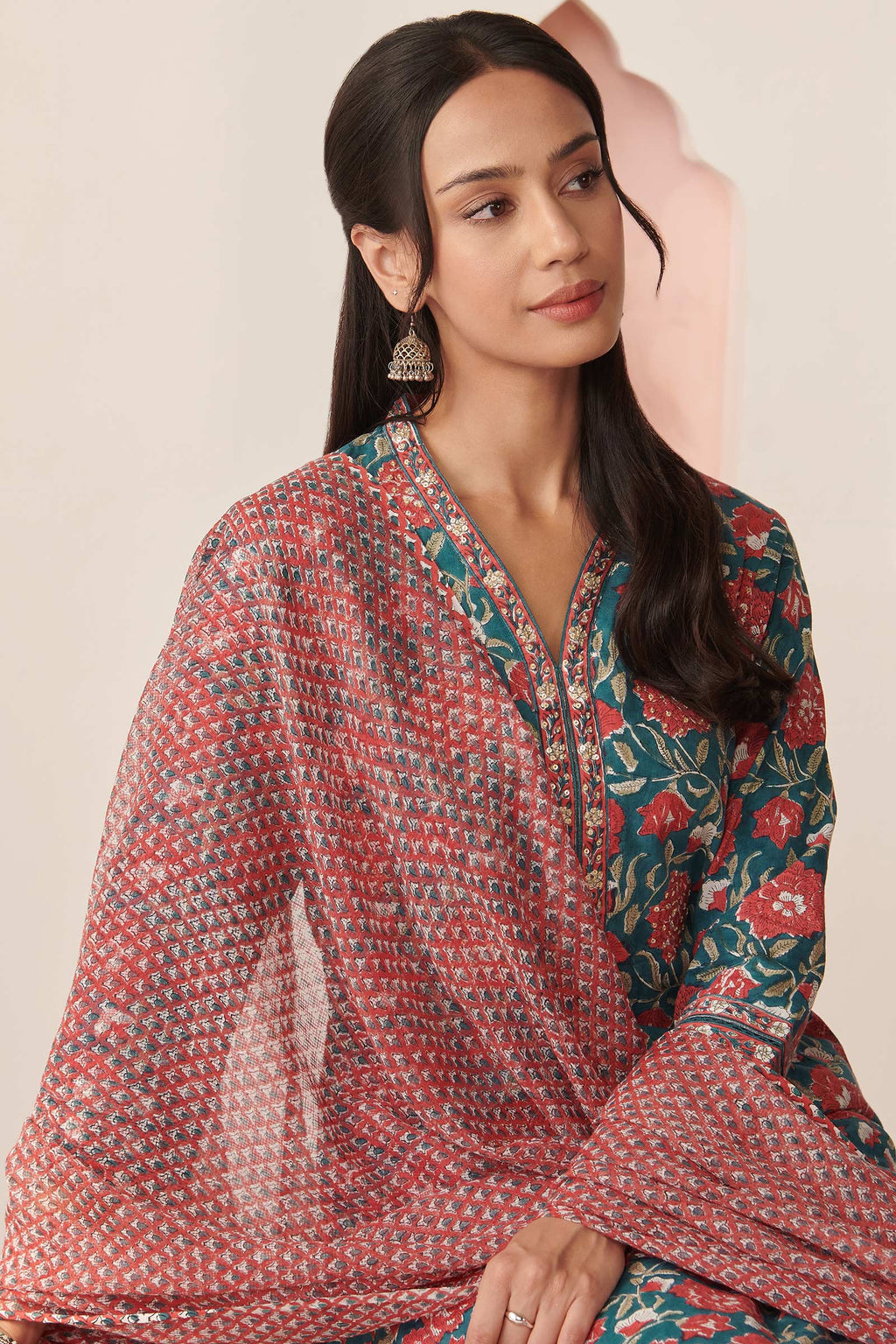 Zahira Farah Sanganeri Kurta