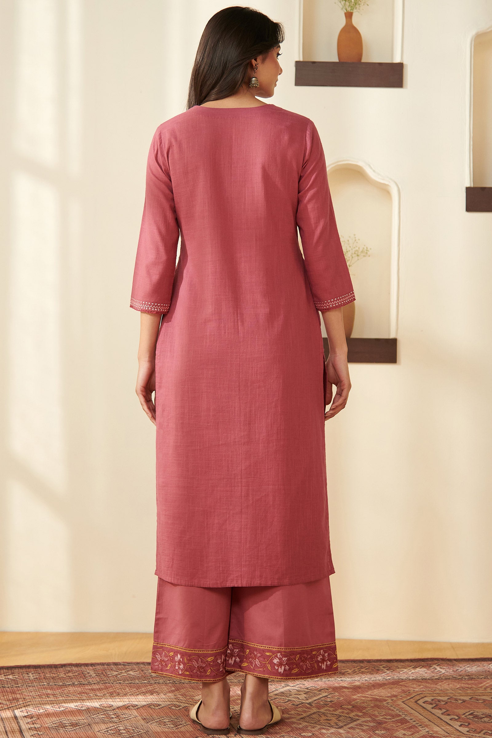 Roza Azma Mauve Kurta