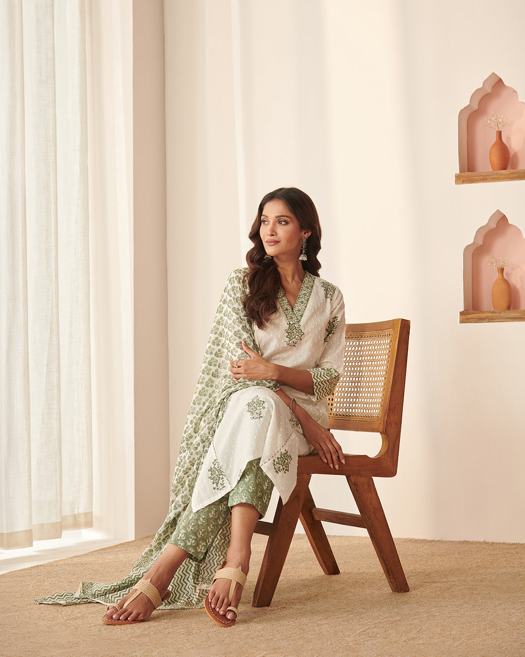 Rosheen Saher Sanganeri Kurta