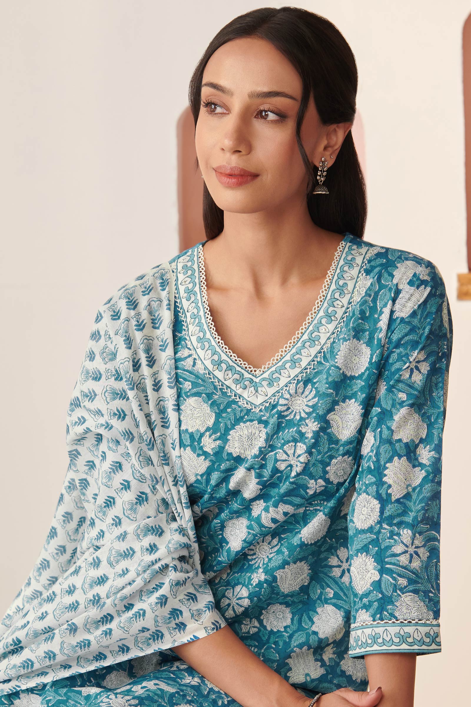 Gauhar Sania Sanganeri Kurta