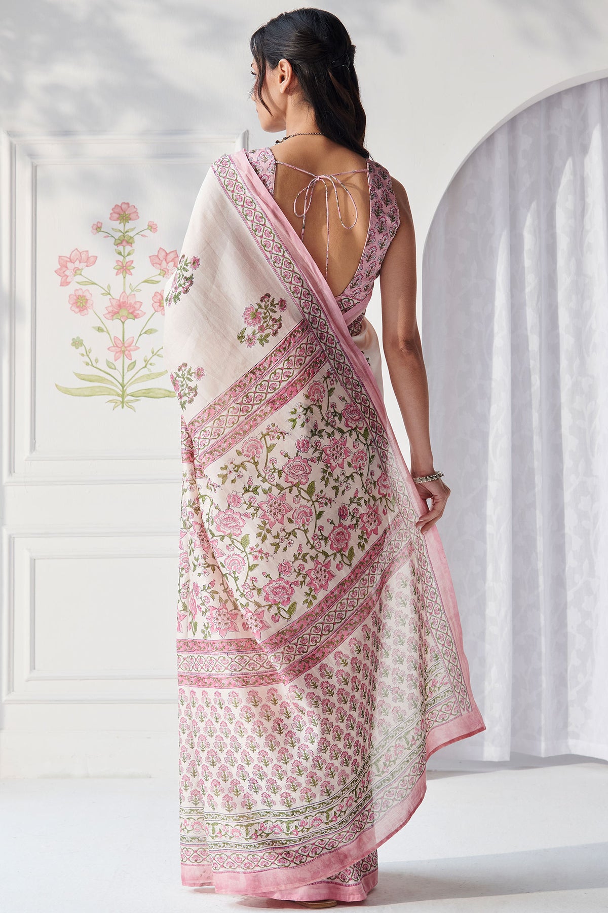 Gulbahar Inara Sanganeri Saree