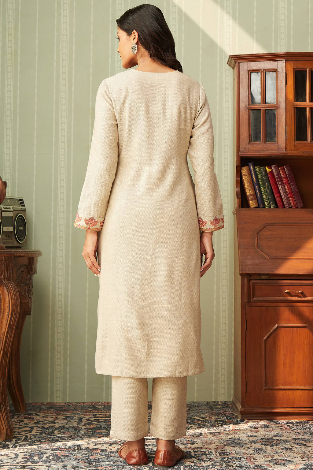 Naadirah Zainab Faux Wool Kurta