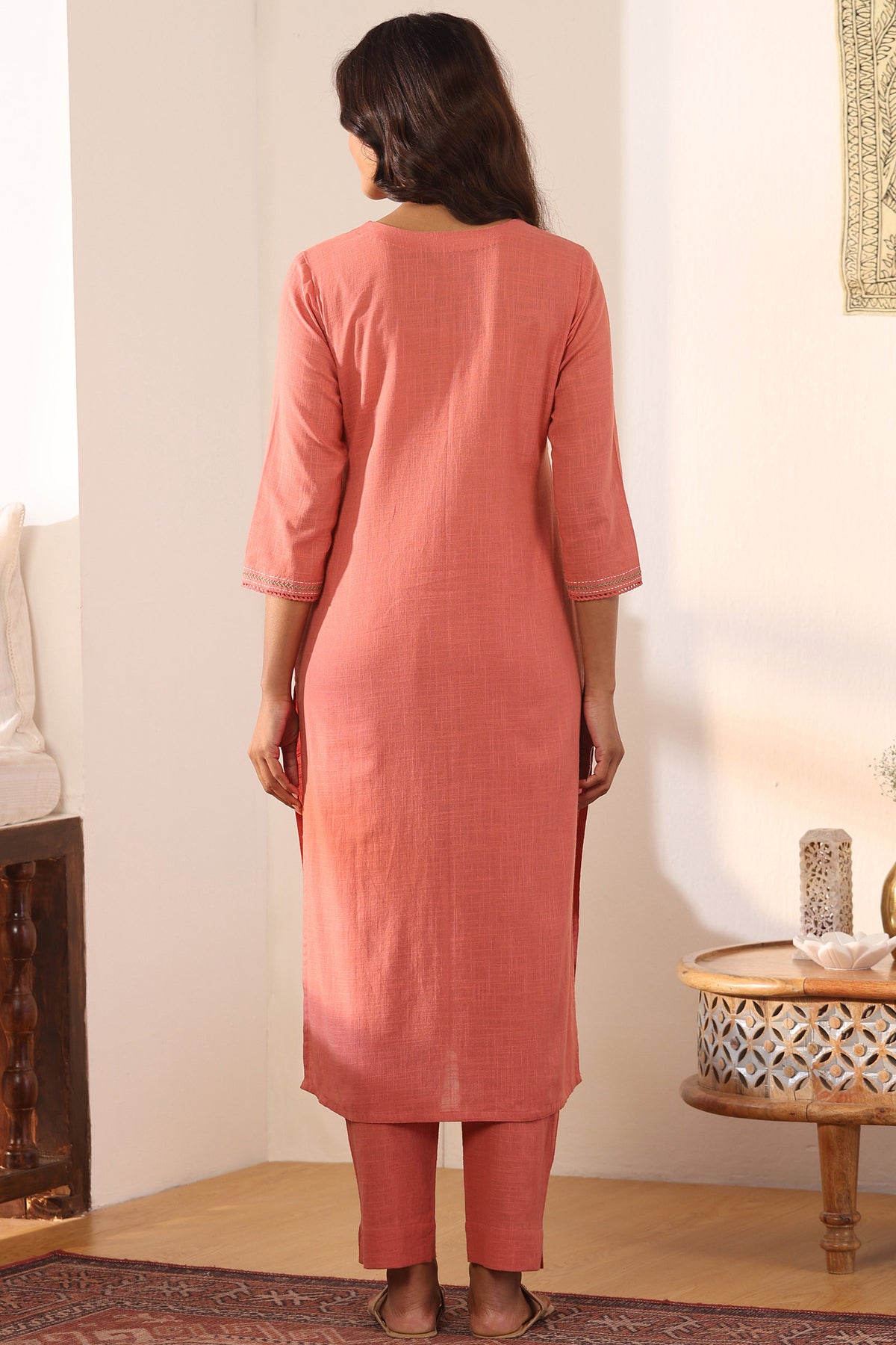 Roza Raima Pink Kurta