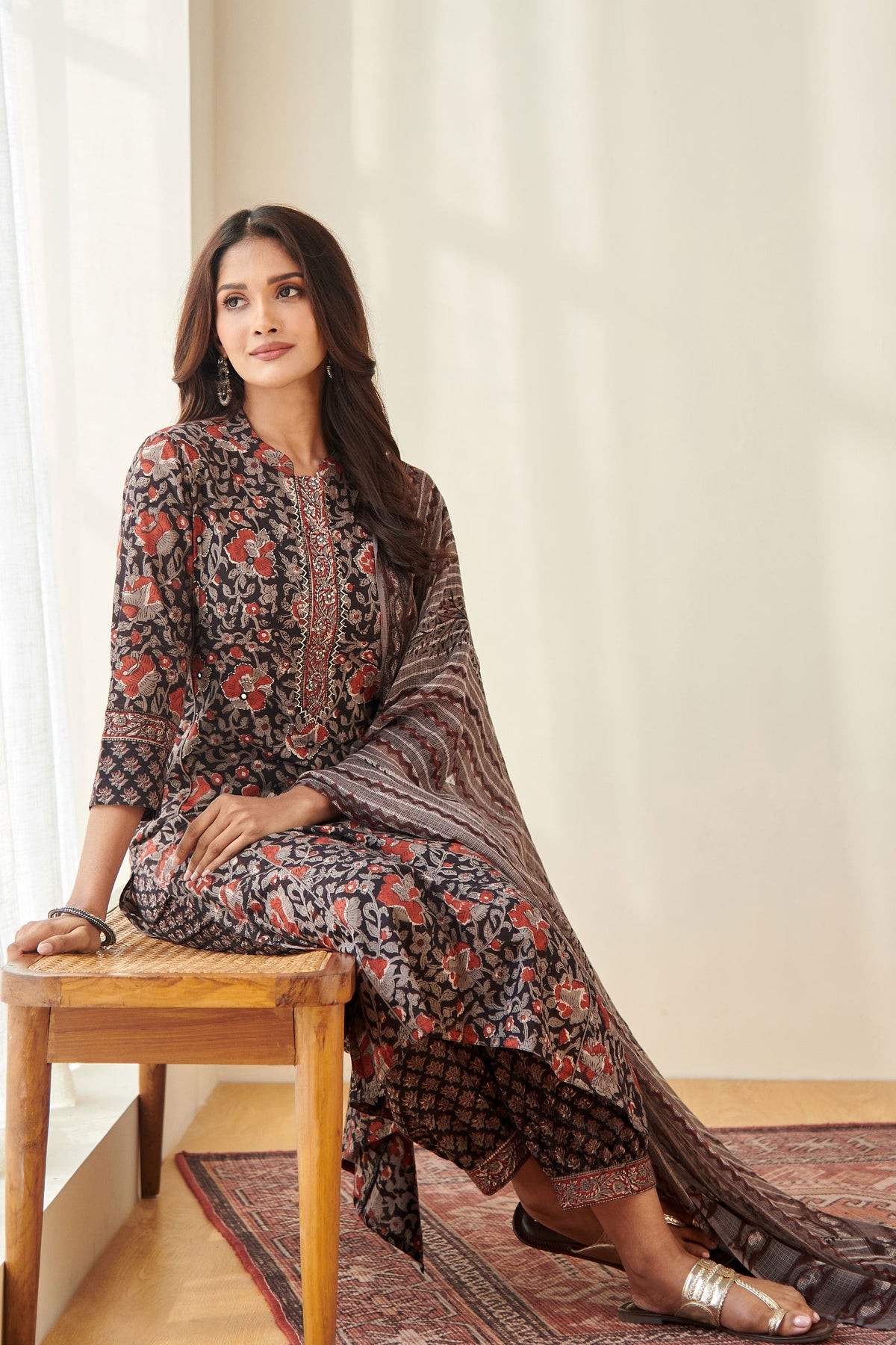 Sehra Nafeesa Bagru Kurta