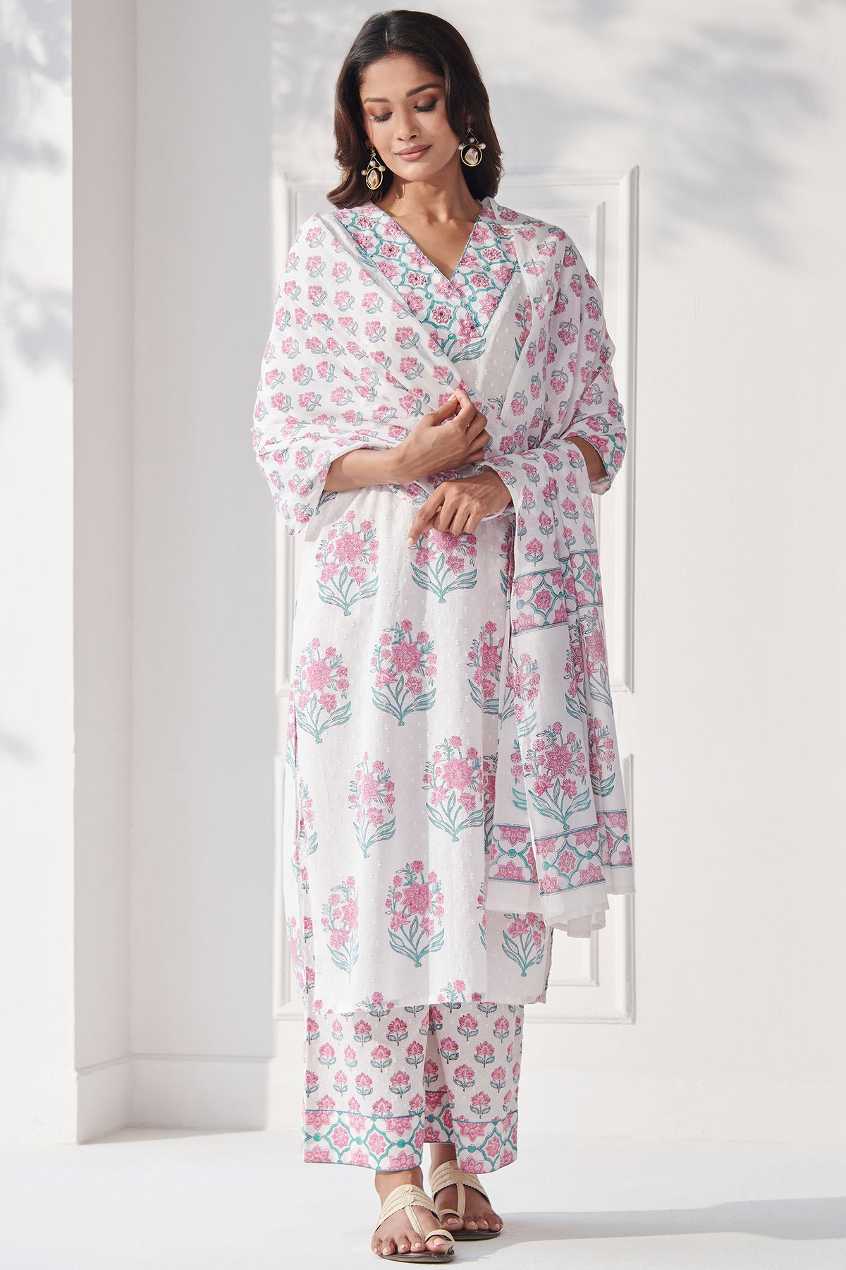 Gulbahar Sehnaz Sanganeri Kurta