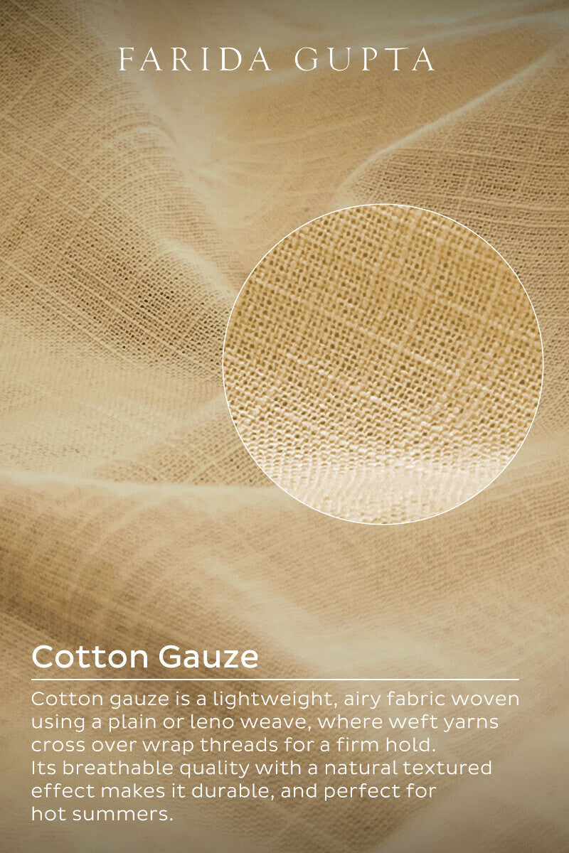 Roza Zara Cream Kurta