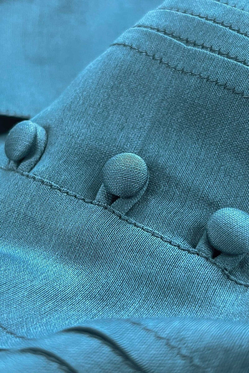 Gauhar Maira Blue Chanderi Kurta