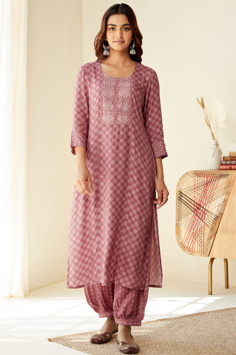 Gauhar Samaira Pink Kurta