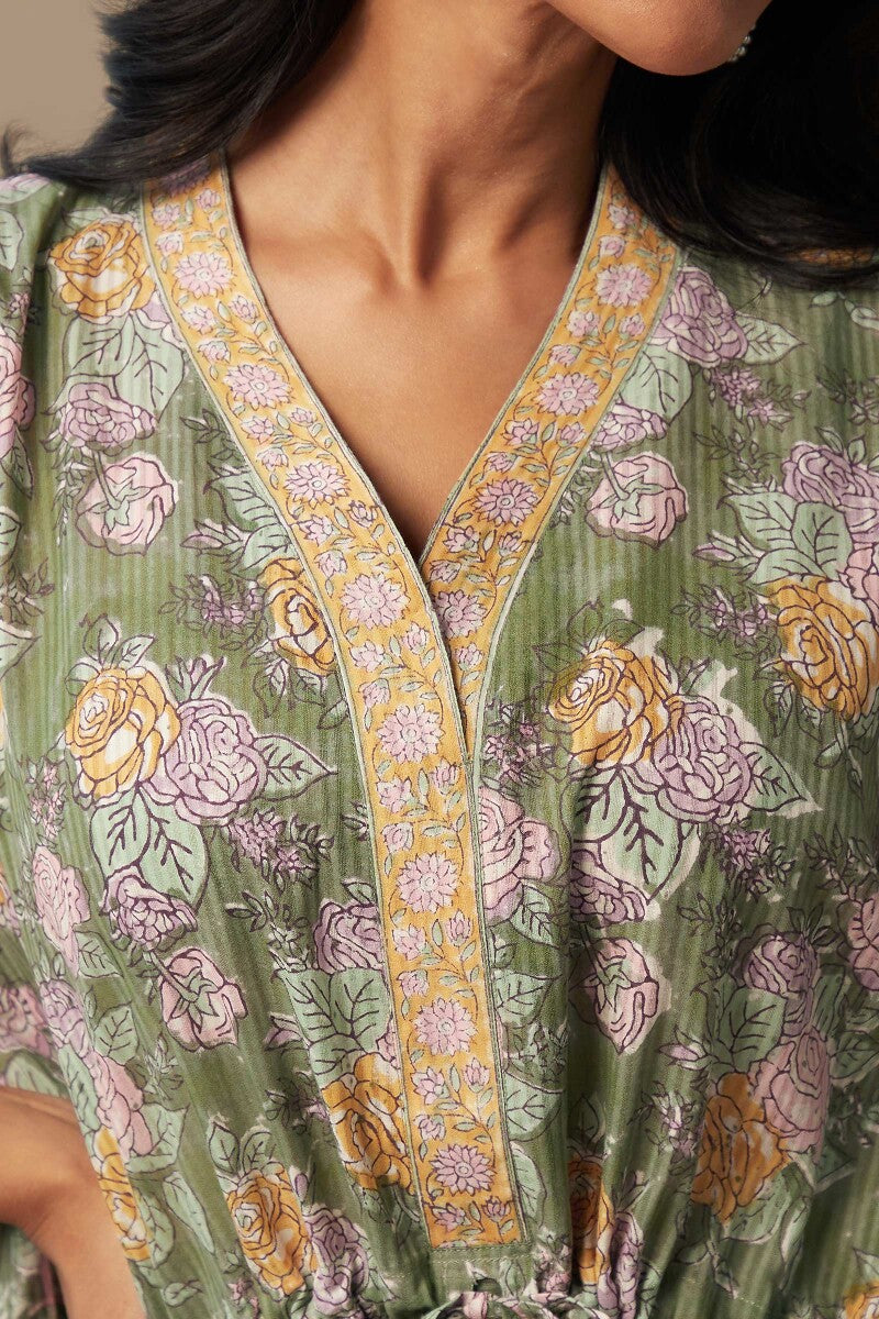 Rosheen Zaria Sanganeri Kaftan