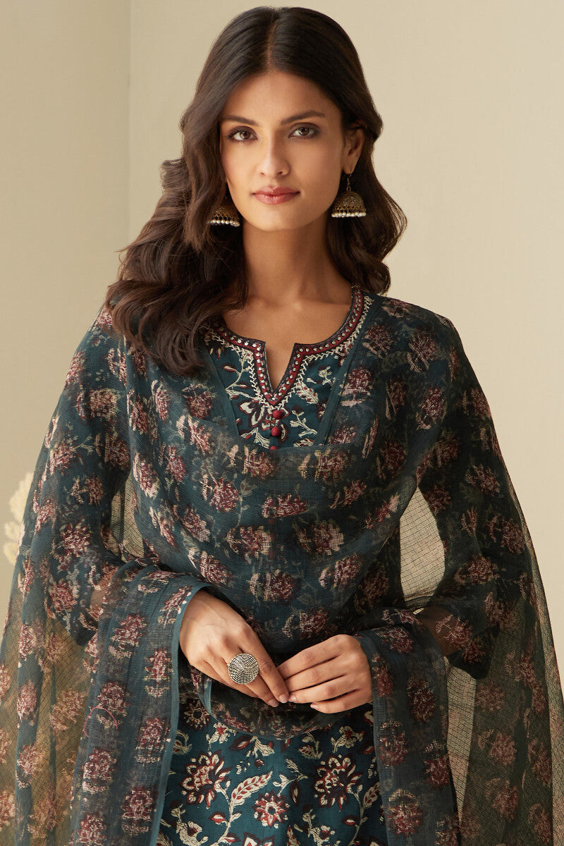 Sehra Zoya Bagru Dupatta