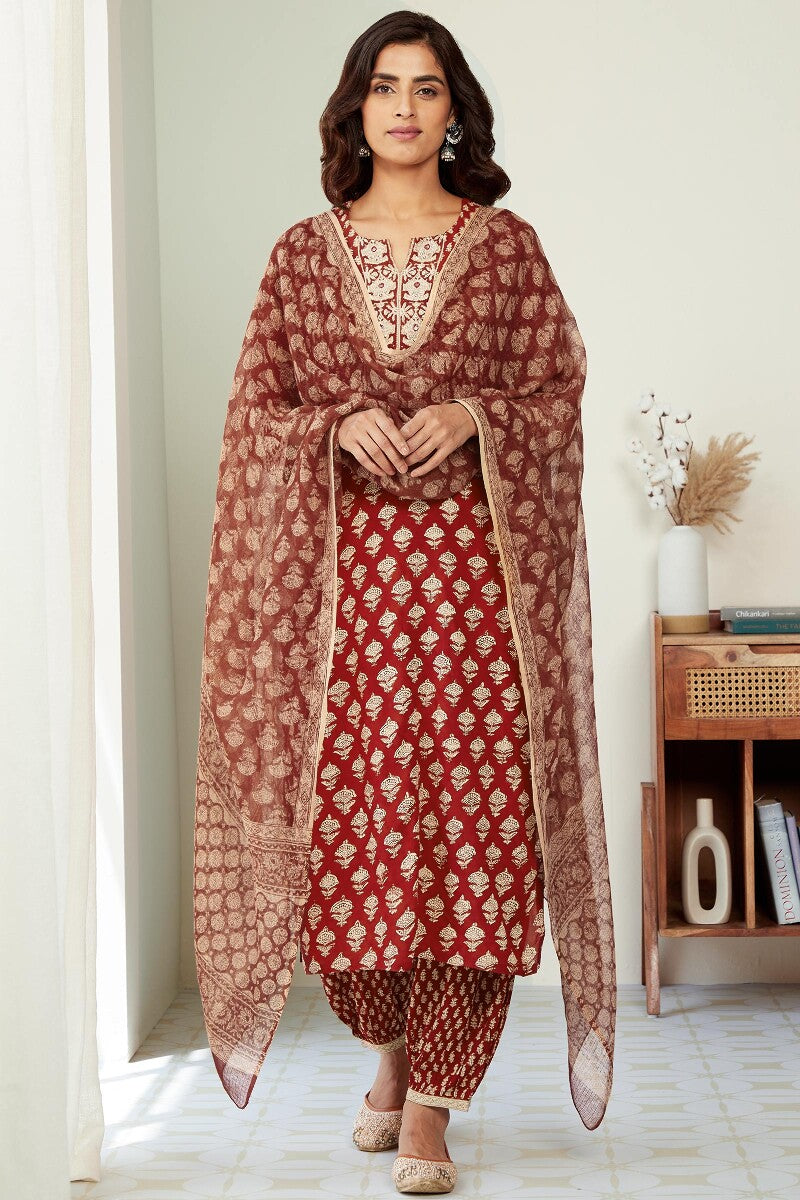 Sehra Inaya Bagru Kurta