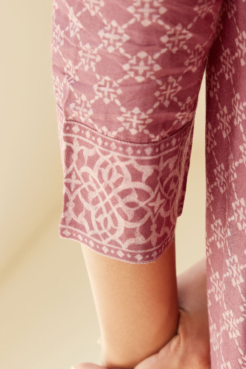 Gauhar Samaira Pink Kurta