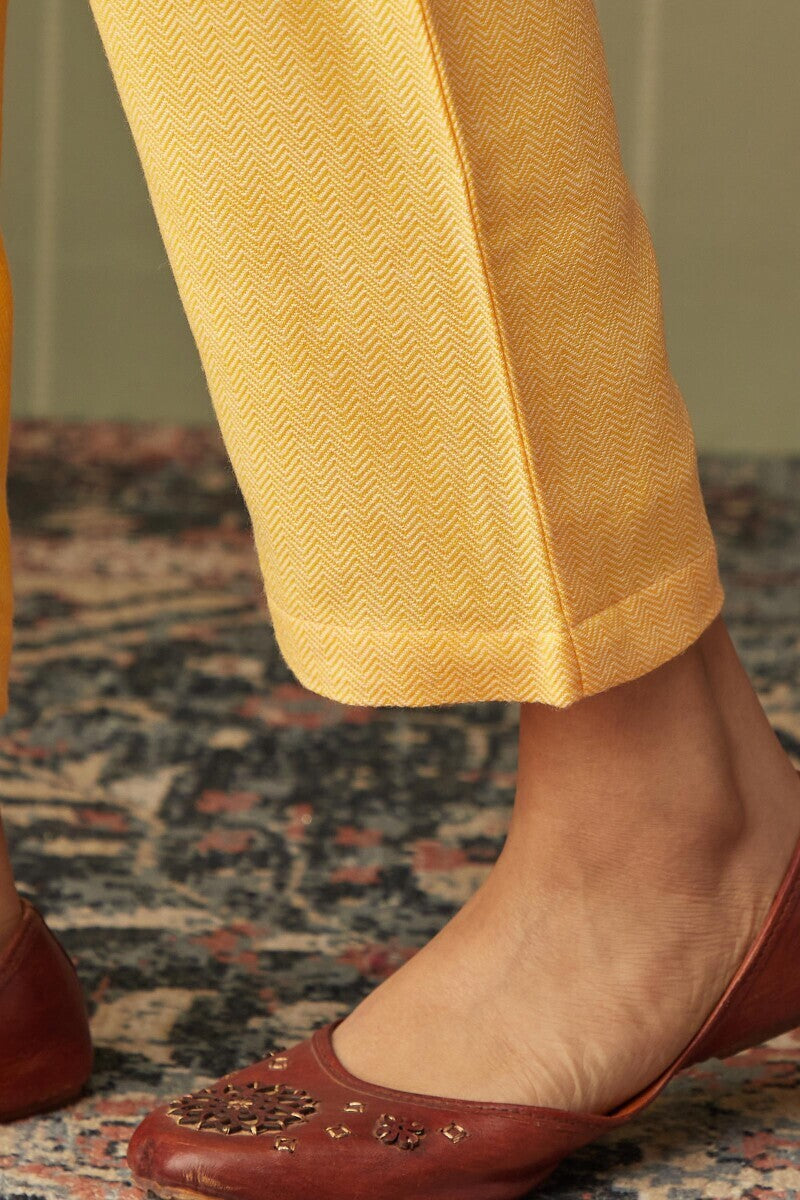 Naadirah Dalia Faux Wool Narrow Pants