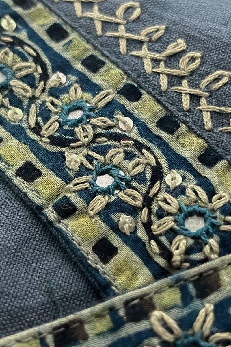 Gauhar Sahira Flax Cotton Kurta