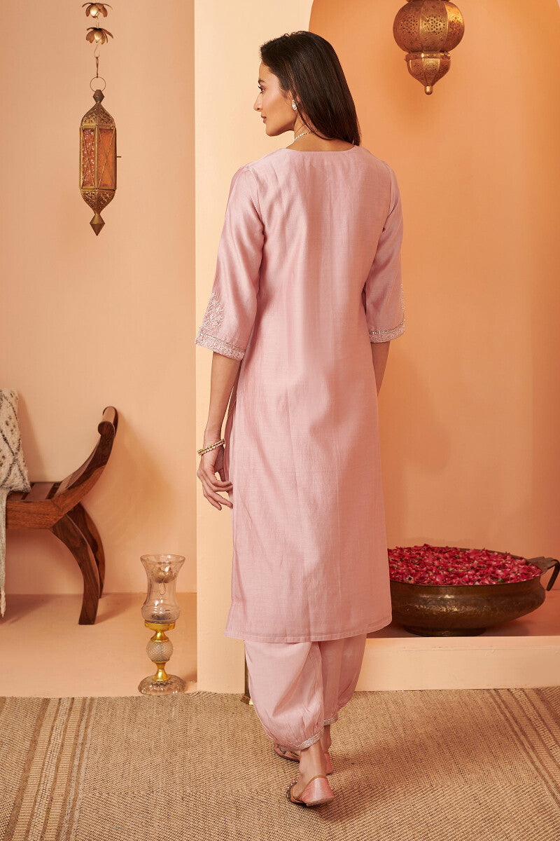Shirin Farheen Chanderi Kurta