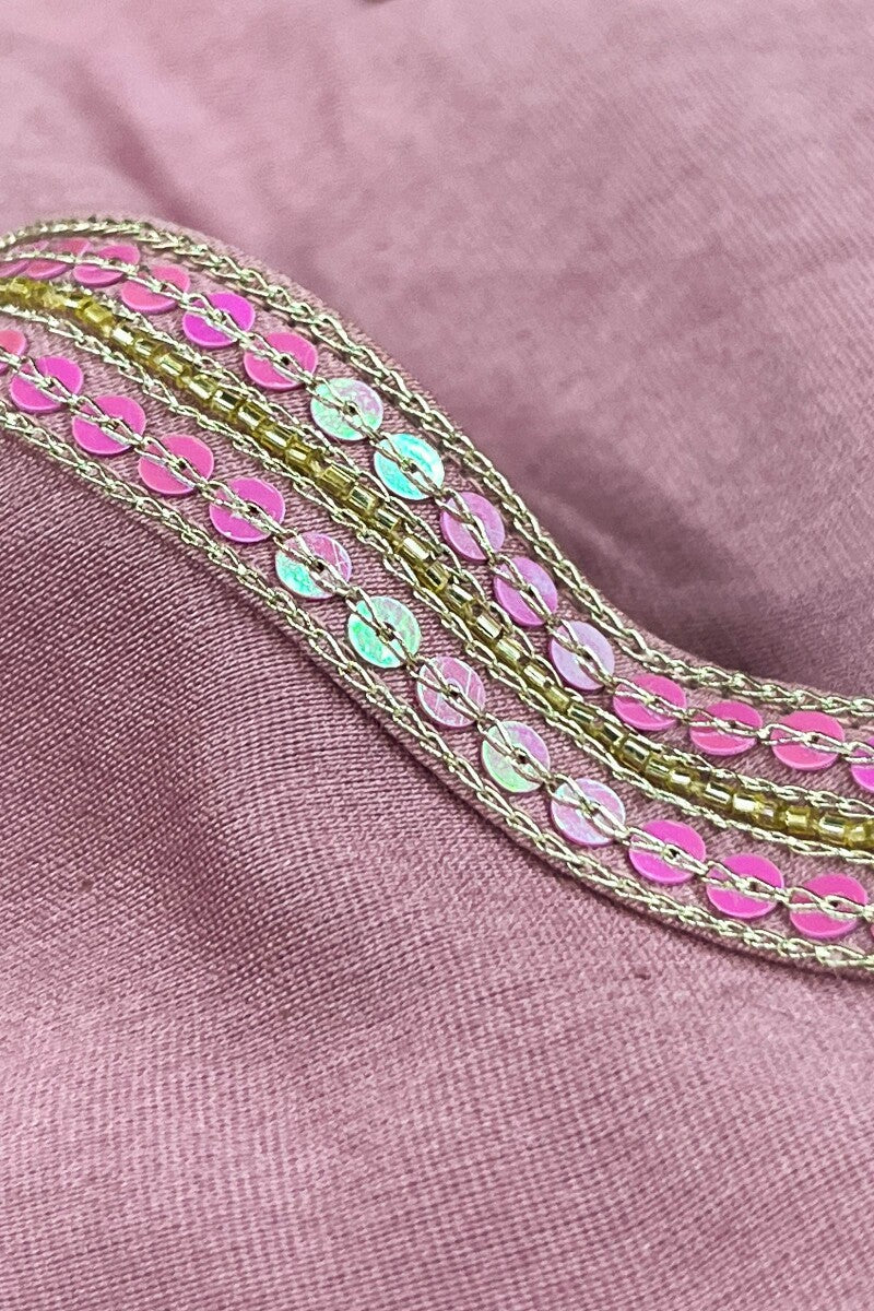 Gauhar Maira Lavender Chanderi Kurta