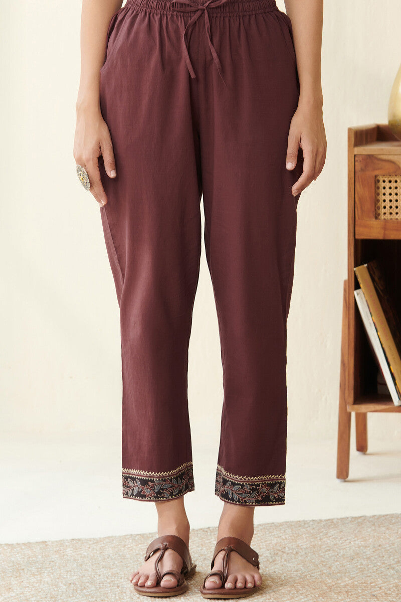 Sehra Yasmina Ajrak Narrow Pants