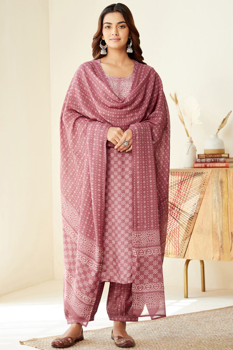Gauhar Samaira Pink Dupatta