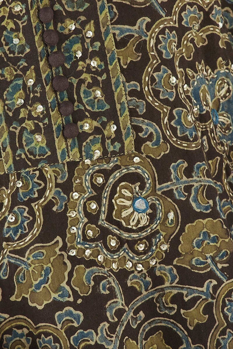 Sehra Zahira Ajrak Kurta