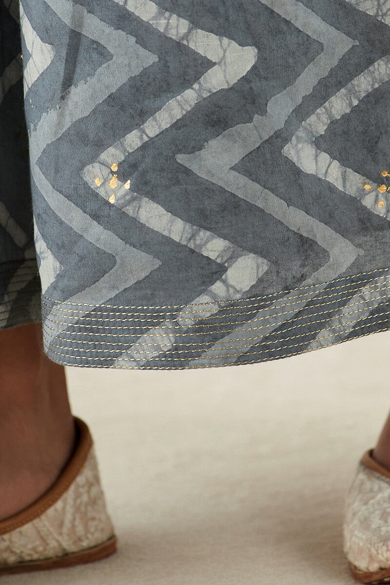 Sehra Zarah Grey Dabu Palazzo