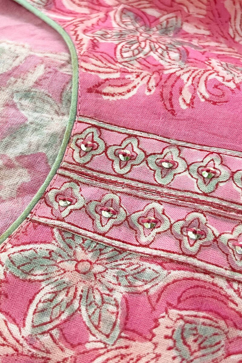 Gulshan Bagh Siya Sanganeri Kurta