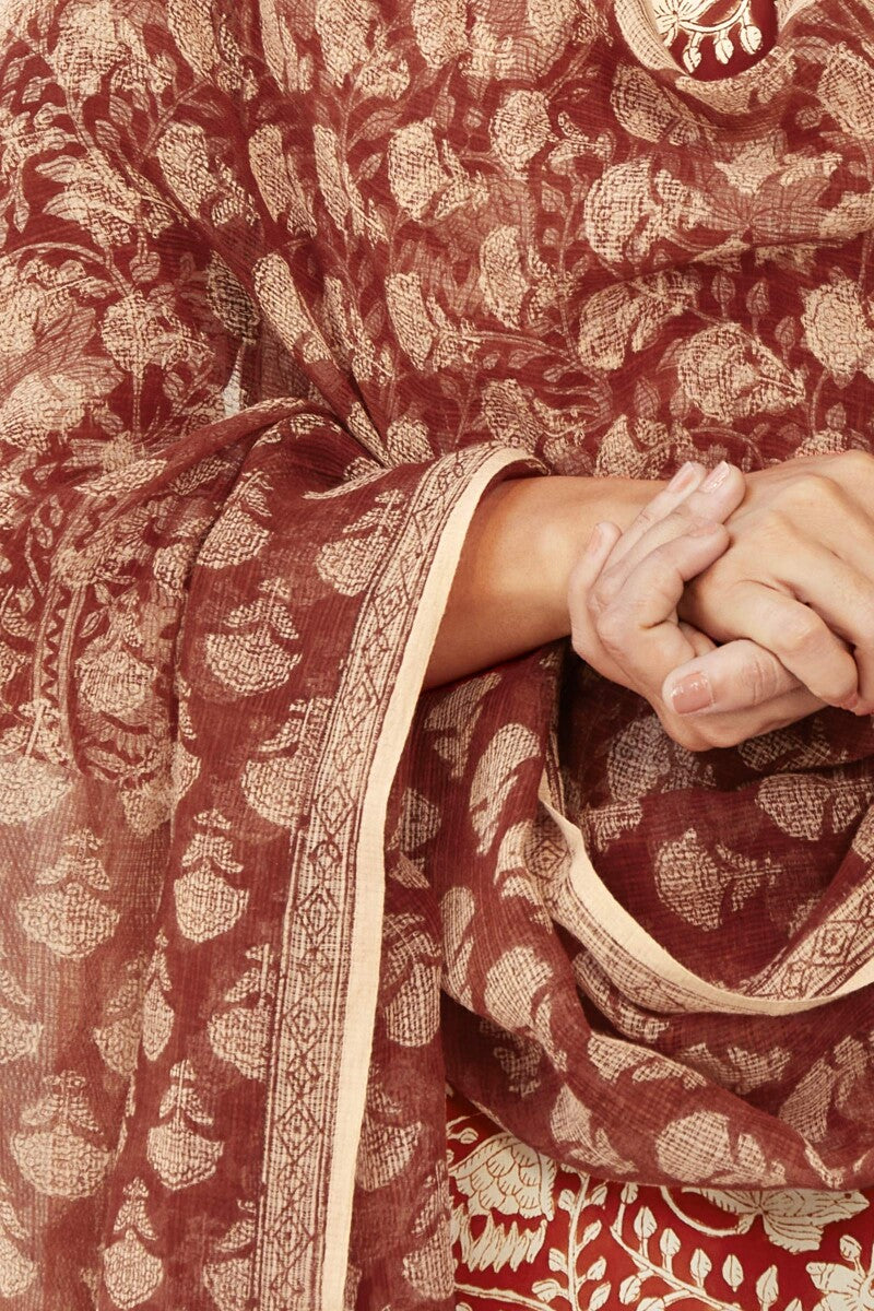 Sehra Inaya Bagru Kota Dupatta