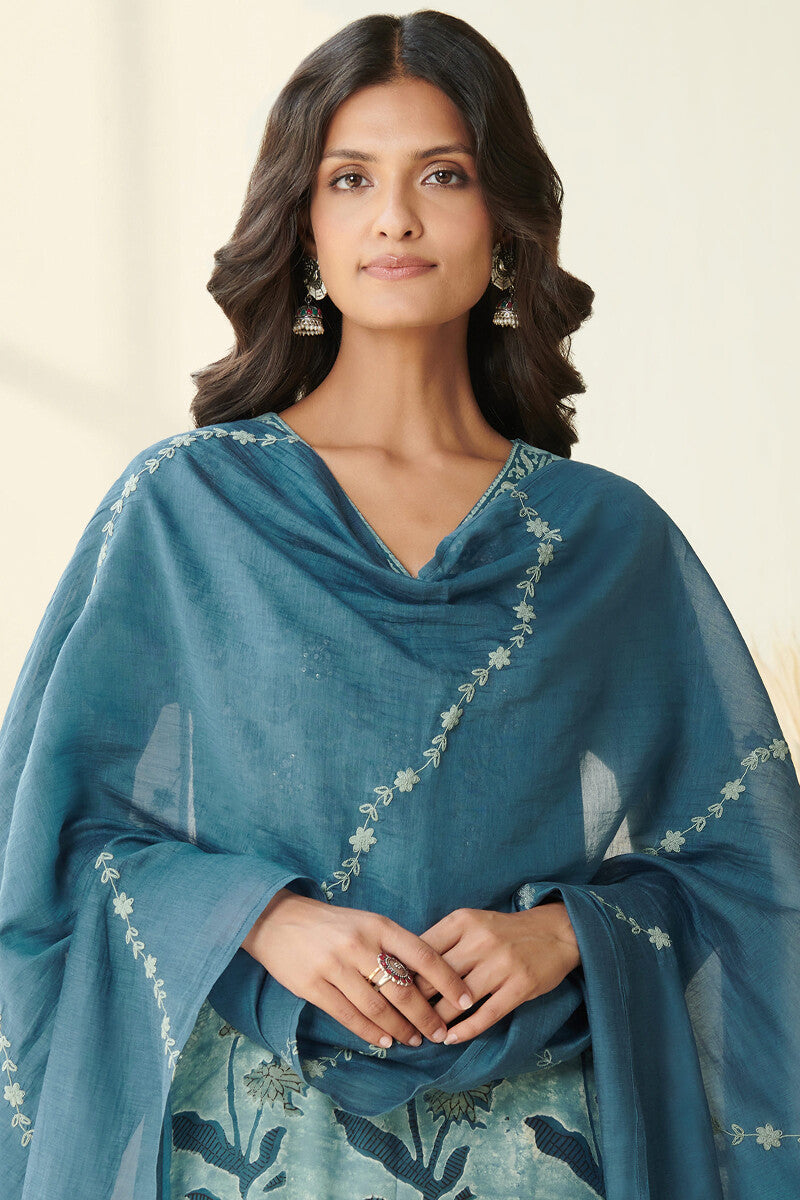 Sehra Zarina Cotton Silk Dupatta