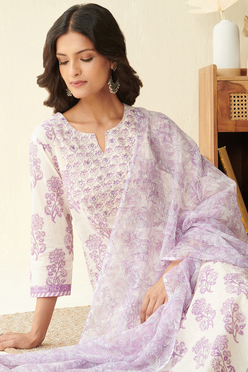 Isfahan Heer Sanganeri Kurta