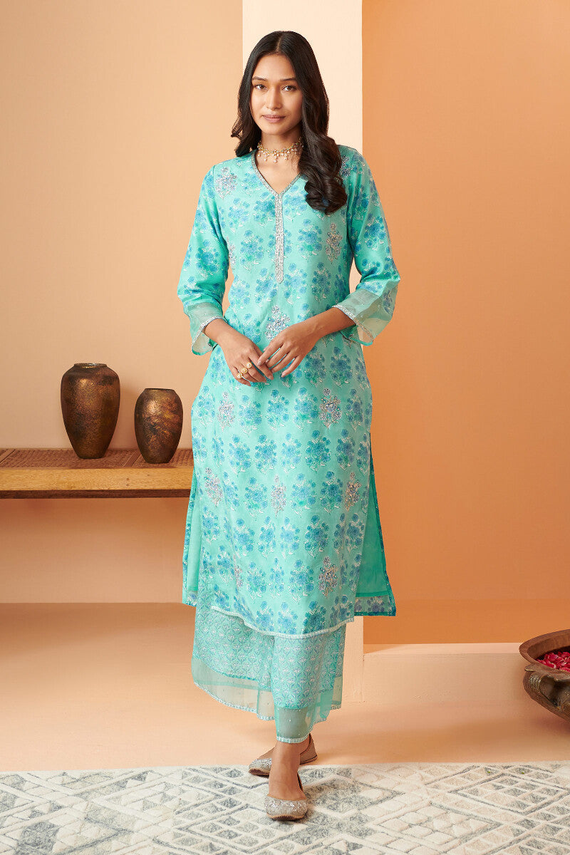 Shirin Farhat Sanganeri Modal Kurta