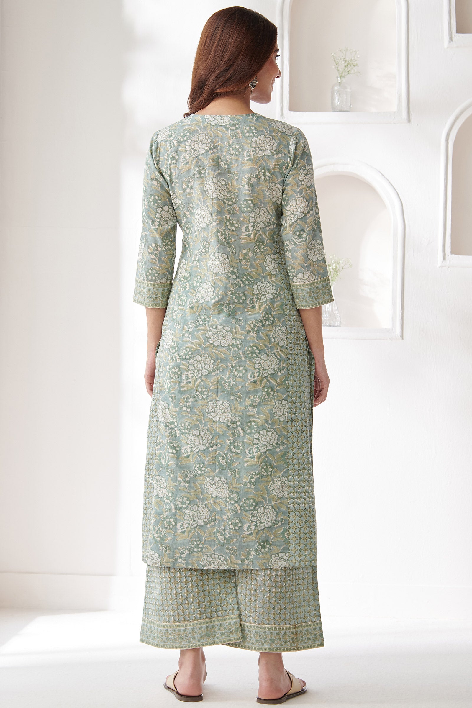 Gulshan Bagh Aliza Sanganeri Kurta