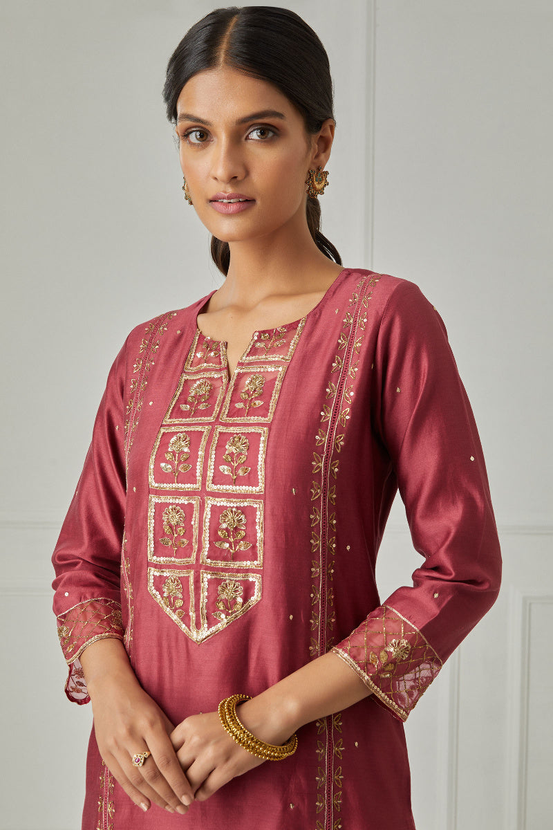 Sanaa Sahira Chanderi Kurta